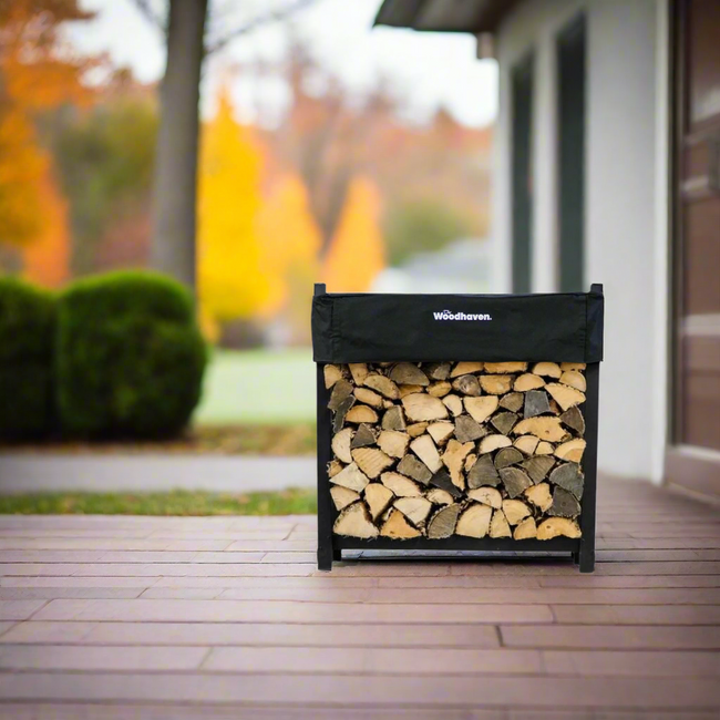 3 ft Steel Firewood Rack Holds 1/8 Cord Woodhaven Main Image