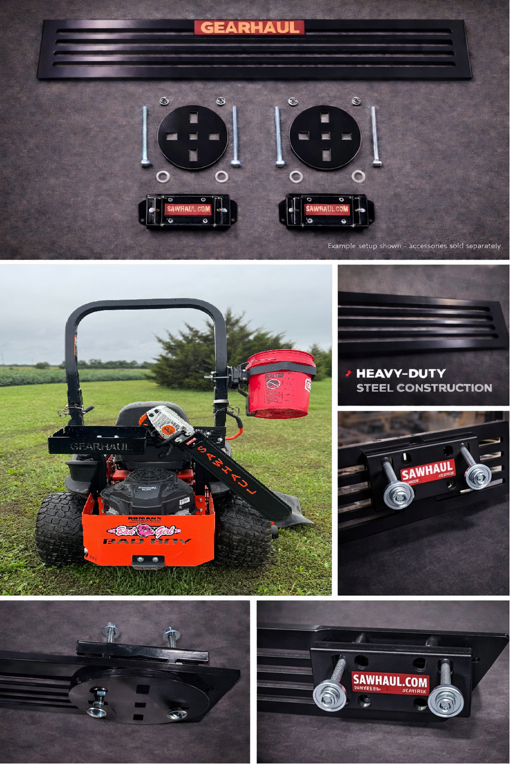 Rail Rider Tubing and ROPS Mount