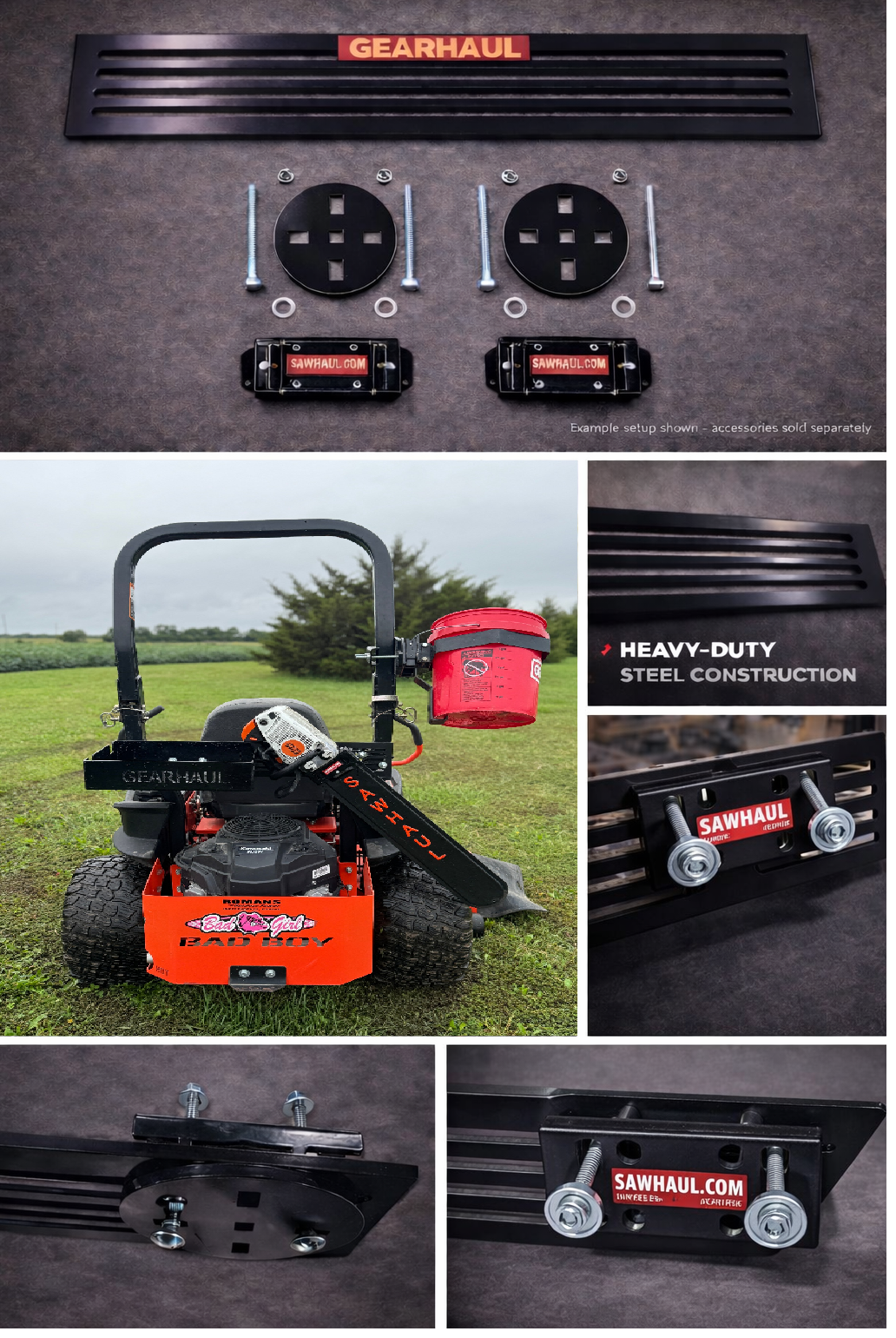 Rail Rider Tubing and ROPS Mount