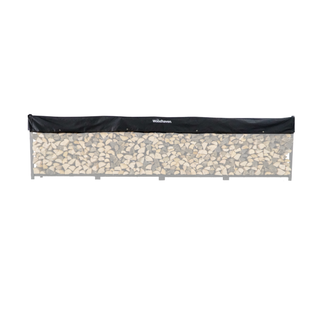 Short Firewood Rack Seasoning Cover – Woodhaven