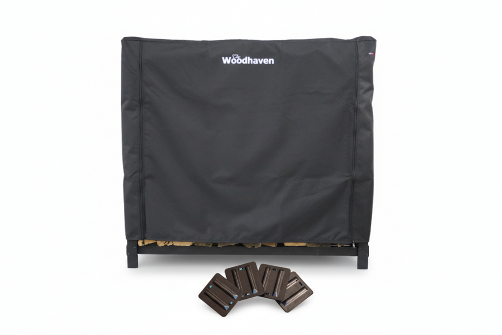 2 ft Steel Firewood Rack   Woodhaven