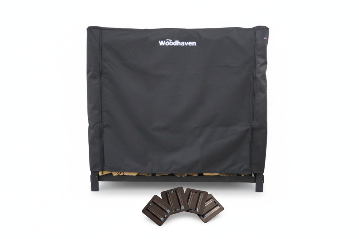 2 ft Steel Firewood Rack   Woodhaven