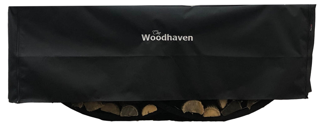 Winter Workman Firewood Rack  Curved Steel  Woodhaven