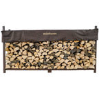 8 ft Steel Firewood Rack The Woodhaven