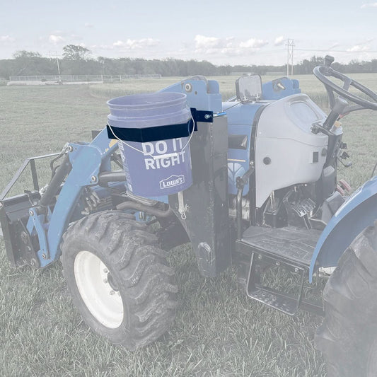 BucketHaul Fixed Mount for Tractors - GearHaul - BHFXDTS - S