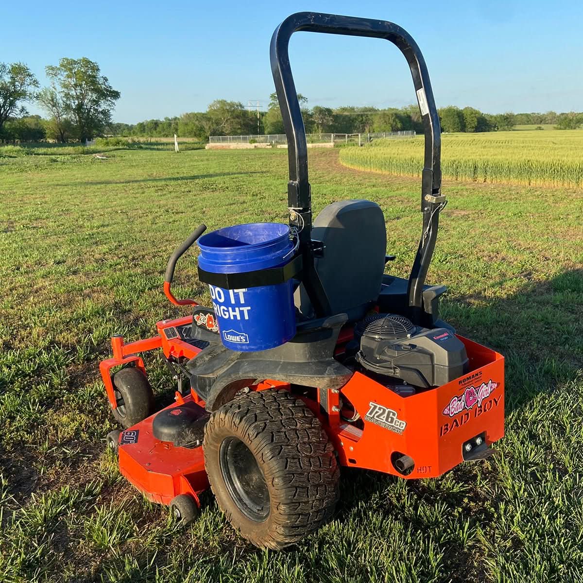 BucketHaul Fixed Mount for Tubing and ROPS - GearHaul - BHFXDRP