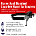 BucketHaul Snap - Lok Rotating Mount for Tractors - GearHaul - BHSLSTS