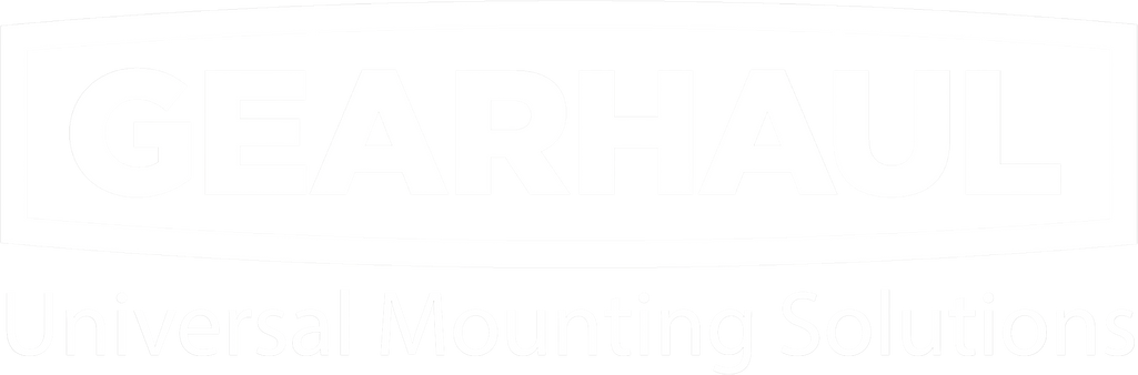GearHaul White Logo Transparent Background