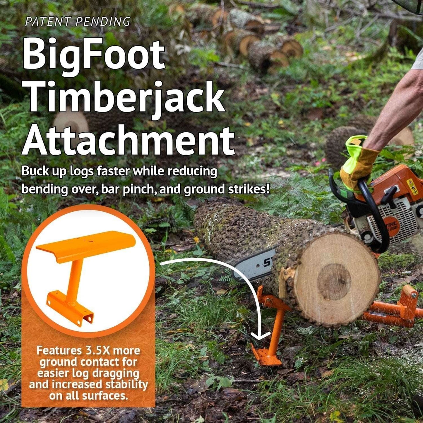 LogOX 3 - in - 1 Forestry MultiTool - GearHaul - sku - 39834689405014