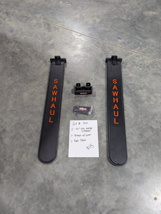 2 orange 36" scabbards fixed rops kit lot
