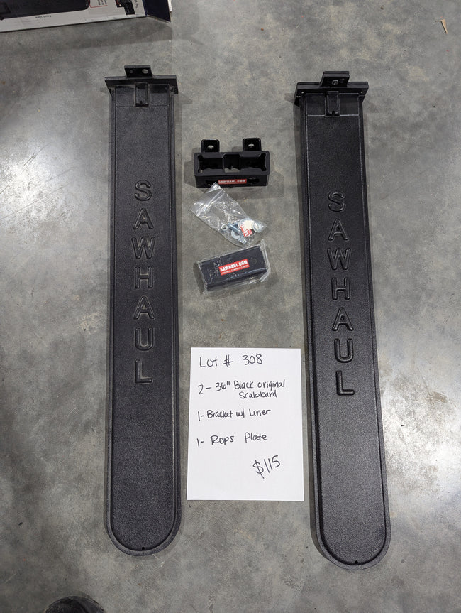 2 36" black scabbards rops kit fixed lot Hover Image
