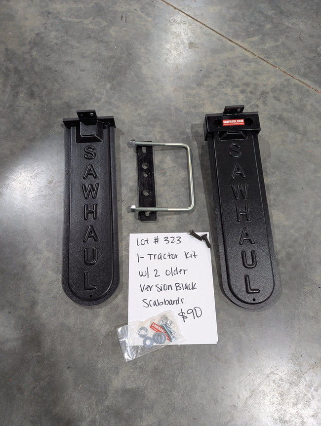 tractor kit lot with 2 black scabbards Hover Image