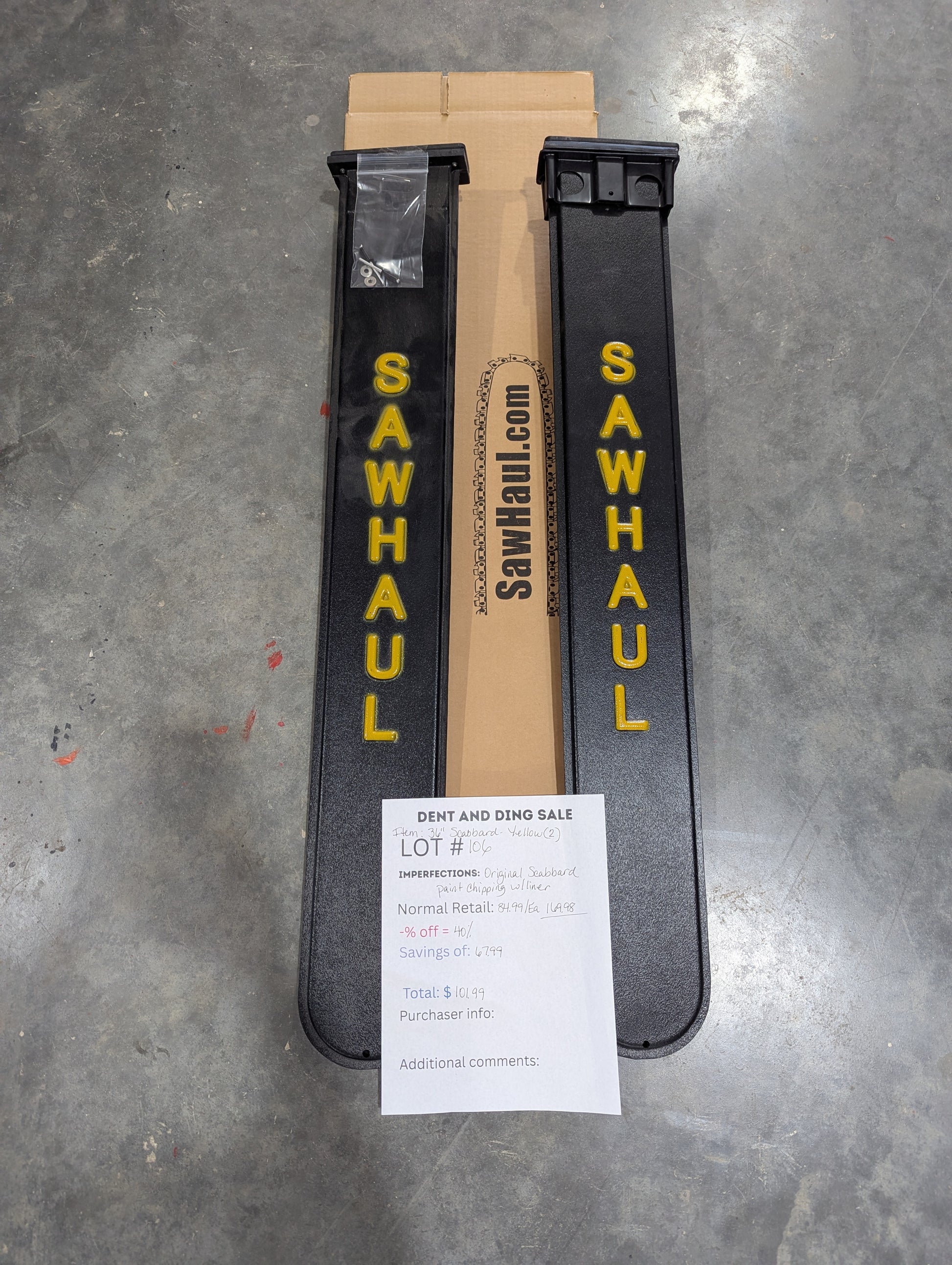 DEAL of the Day!! Lot # 106 (2 pack)-36