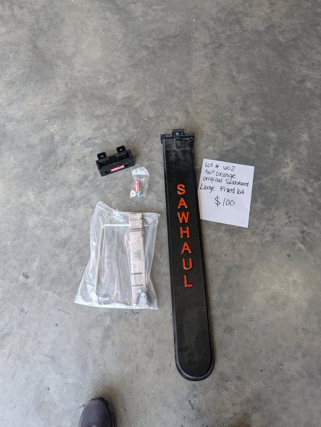 Closeout Lot #602 36" Orange Original Scabbard Large Fixed Kit Hover Image