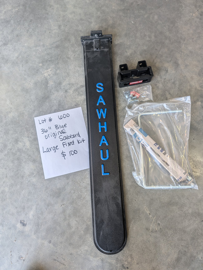 Closeout Lot #600 36" Blue Original Scabbard Large Fixed Kit Hover Image