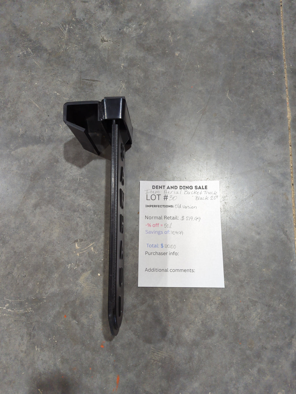 Closeout SawHaul for Aerial Bucket Trucks Lot # 25-33
