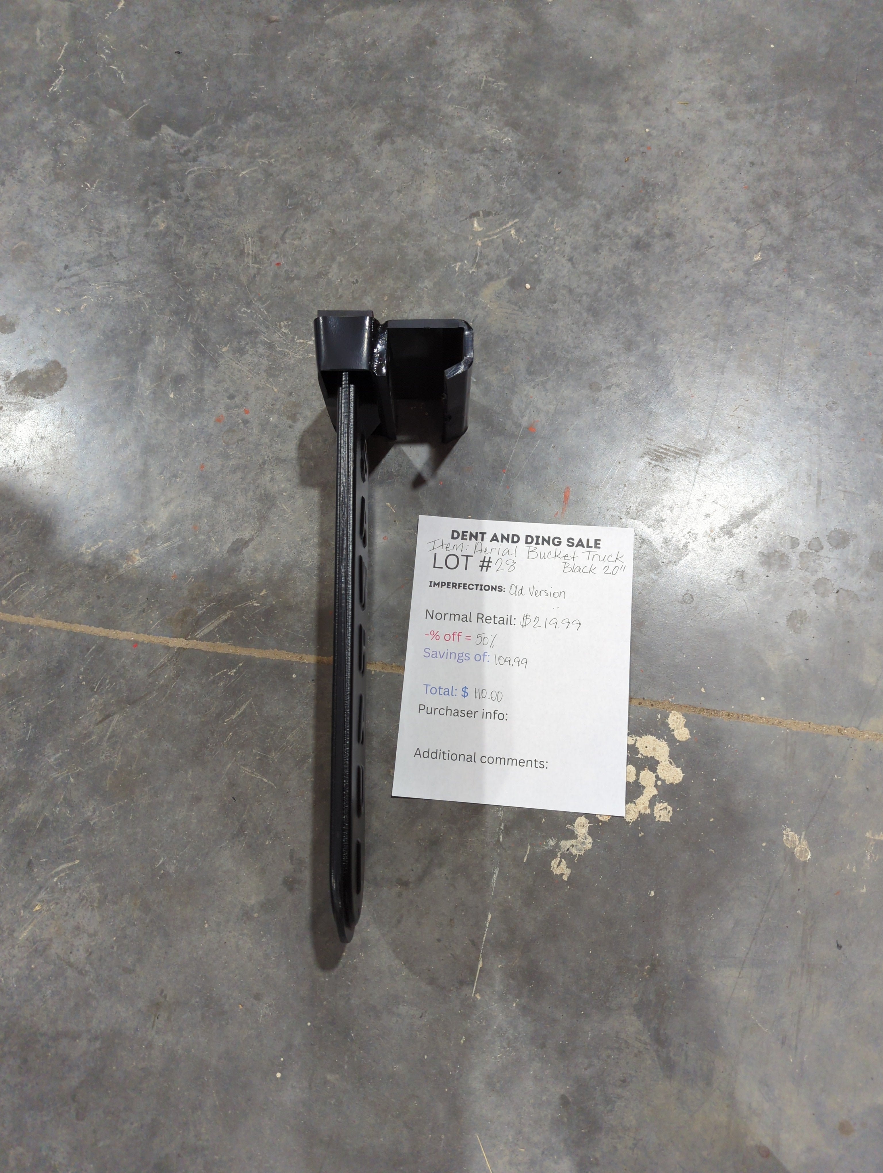 Closeout SawHaul for Aerial Bucket Trucks Lot # 25-33