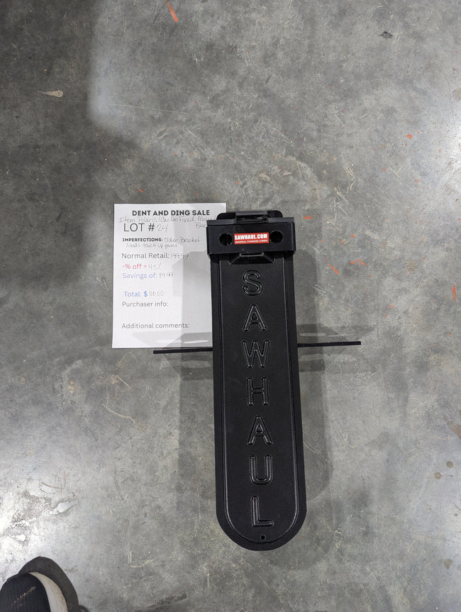 CLOSEOUT Lot #19-24 20" Black Fixed SawHaul for Polaris and Can-Am Main Image