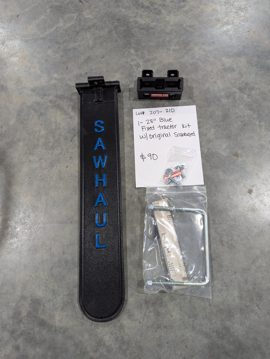 DEAL of the Day!! Lot #207-210 28" Blue Fixed Tractor Kit with original scabbard