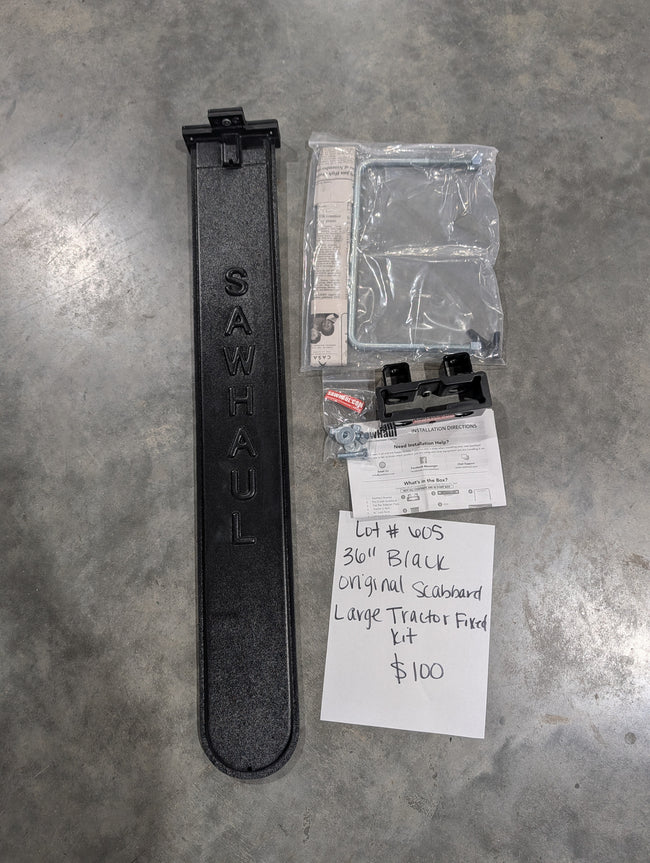 Closeout Lot #605 36" Black Original Scabbard Large Fixed Kit Hover Image