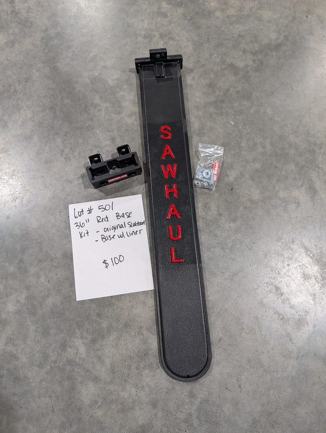 Closeout Lot #501 36" Red Base Kit Hover Image