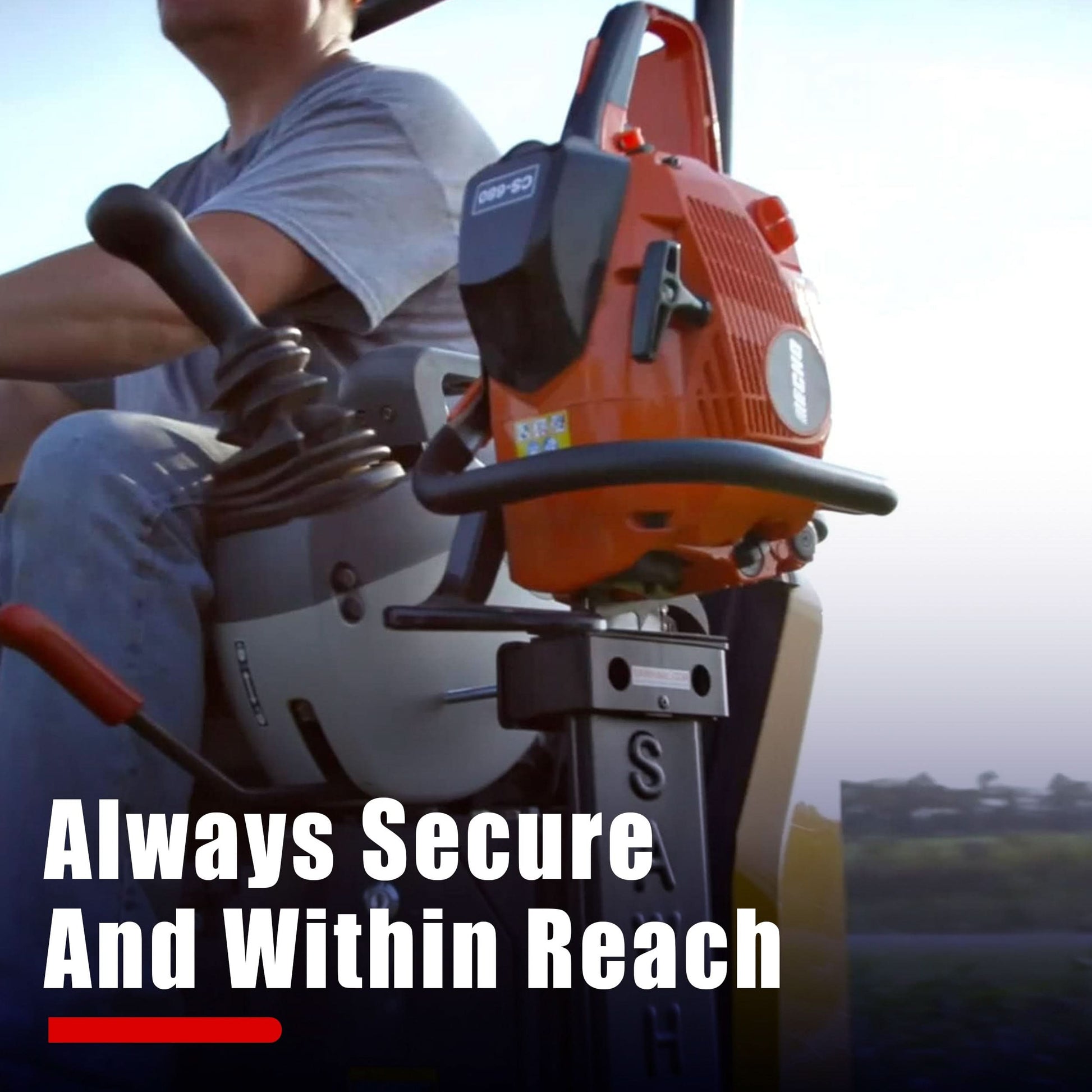 SawHaul Fixed Mount for Tubing and ROPS - GearHaul - SH003CCR - 20