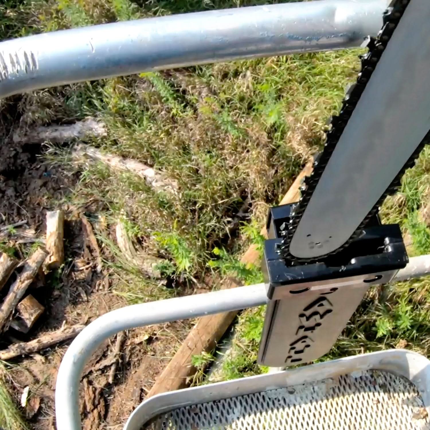SawHaul Fixed Mount for Tubing and ROPS - GearHaul - SH003CCR - 20