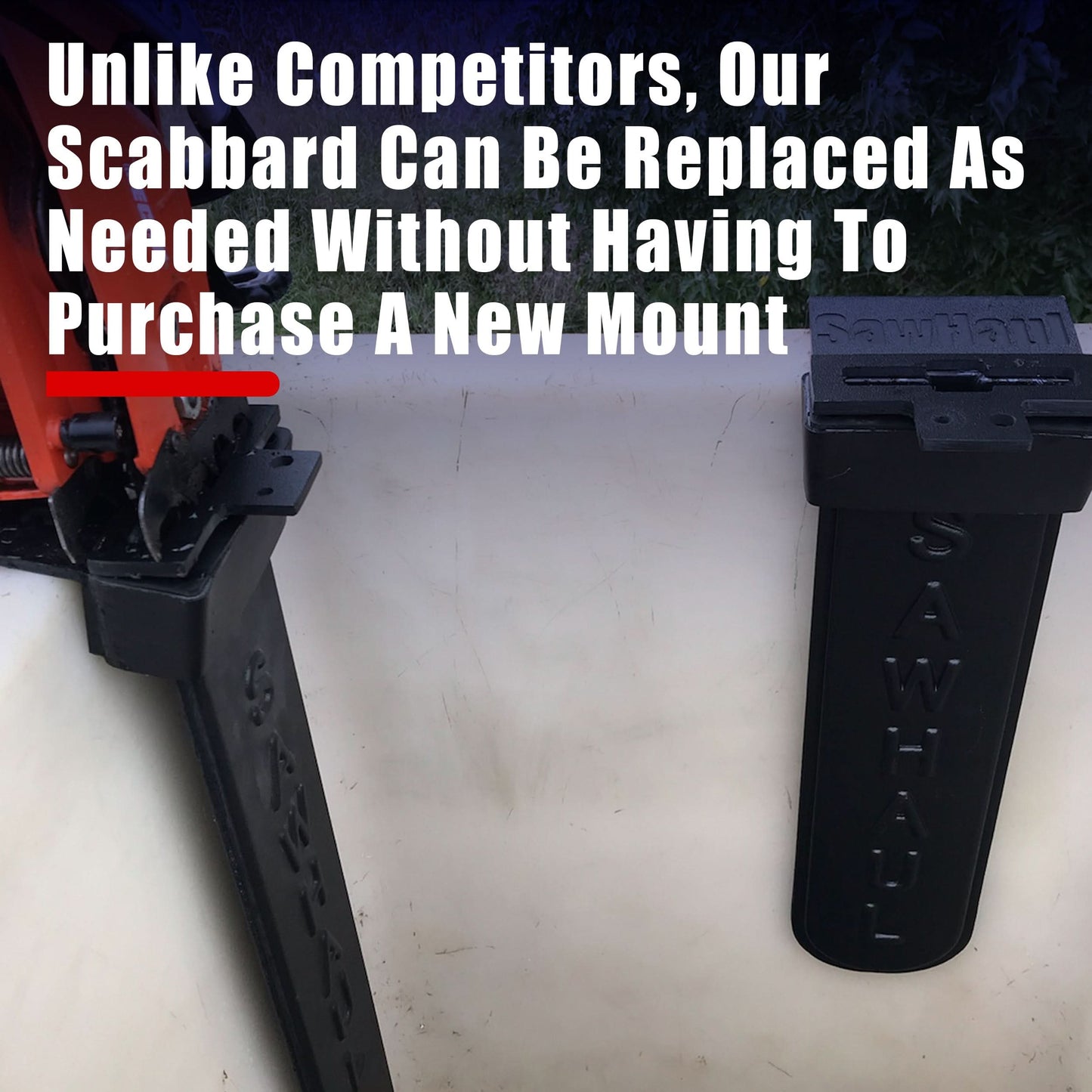 SawHaul Mount for Aerial Bucket Trucks - GearHaul - SH027APB - 20