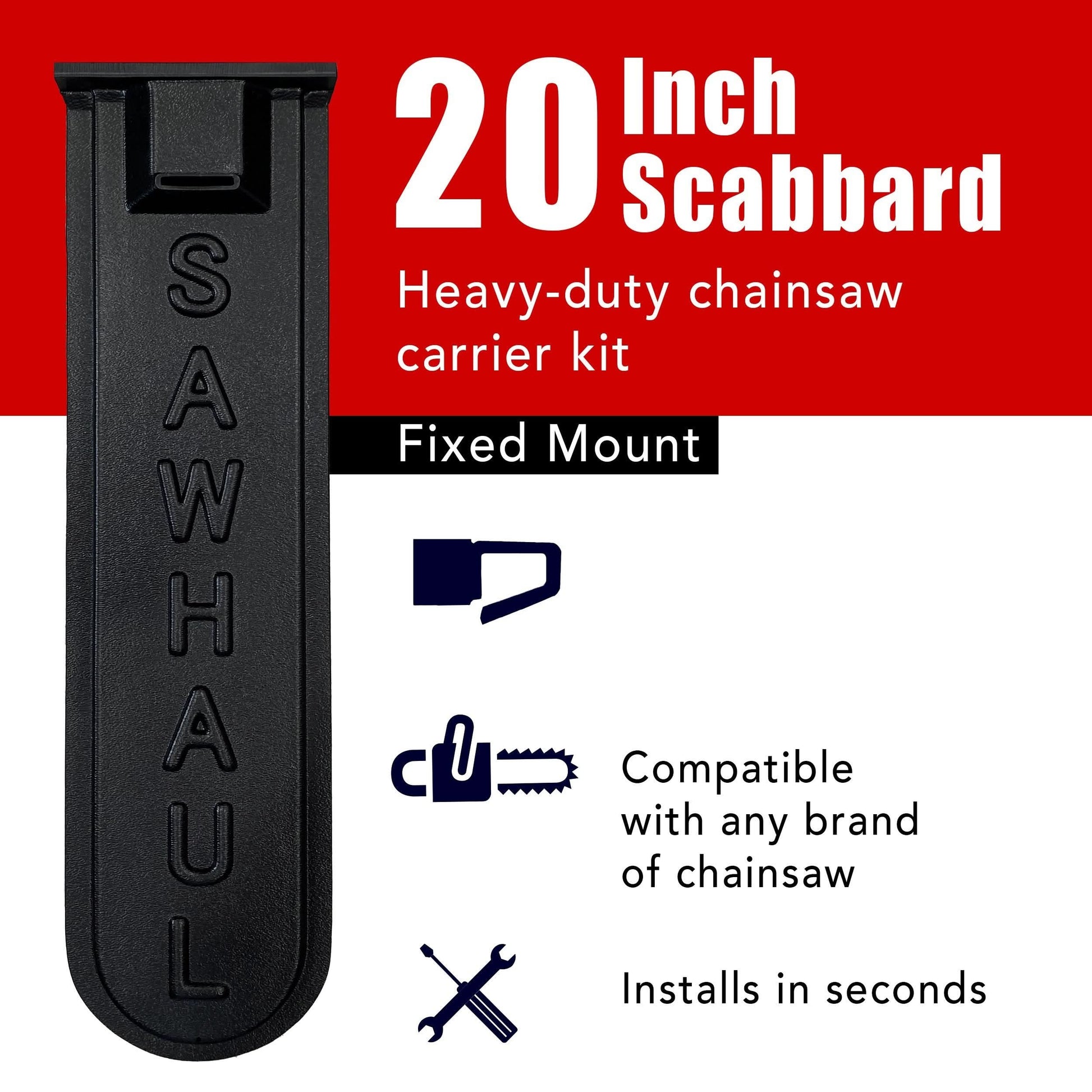 SawHaul Mount for Aerial Bucket Trucks - GearHaul - SH027APB - 20