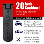 SawHaul Snap - Lok Rotating Mount for Polaris and CanAm - GearHaul - SLSPC - 20