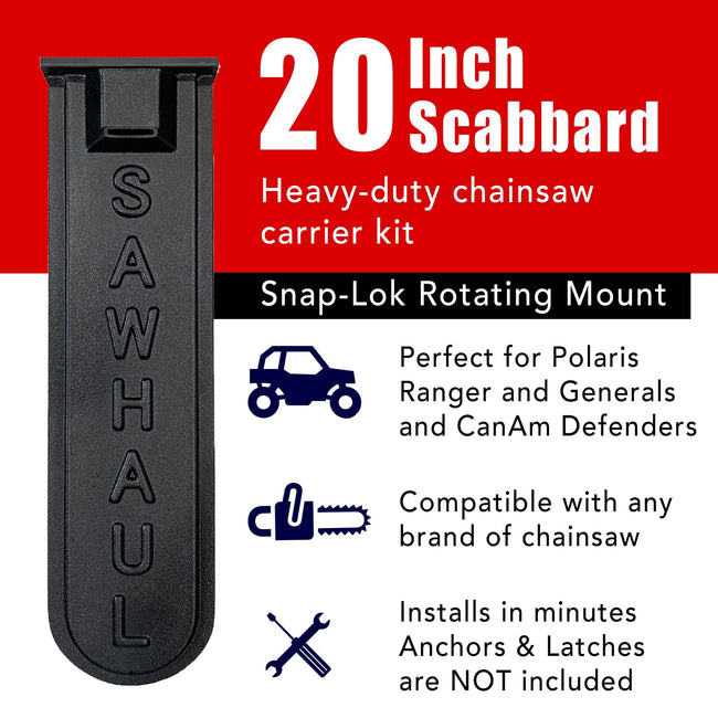 SawHaul Snap-Lok Rotating Mount for Polaris® and CanAm® Main Image