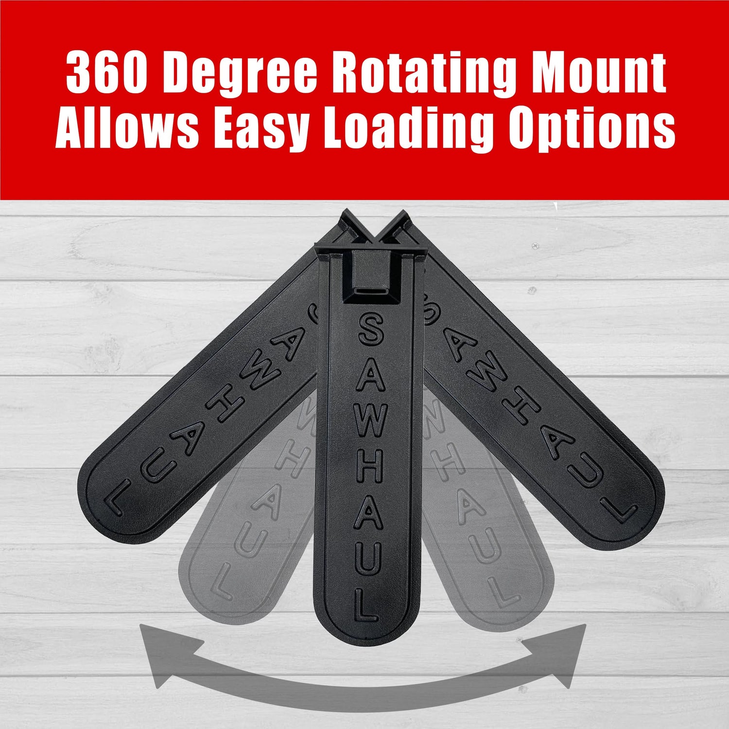 SawHaul Snap - Lok Rotating Mount for Tractors - GearHaul - SLSTS - 20