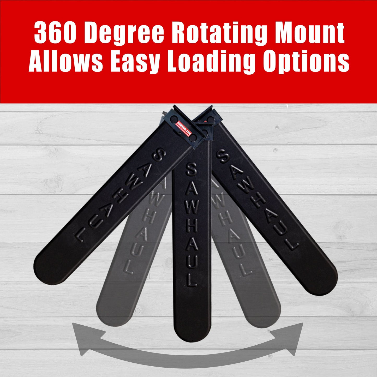 SawHaul Snap - Lok Rotating Mount for Tubing and ROPS - GearHaul - SLSRP - 20