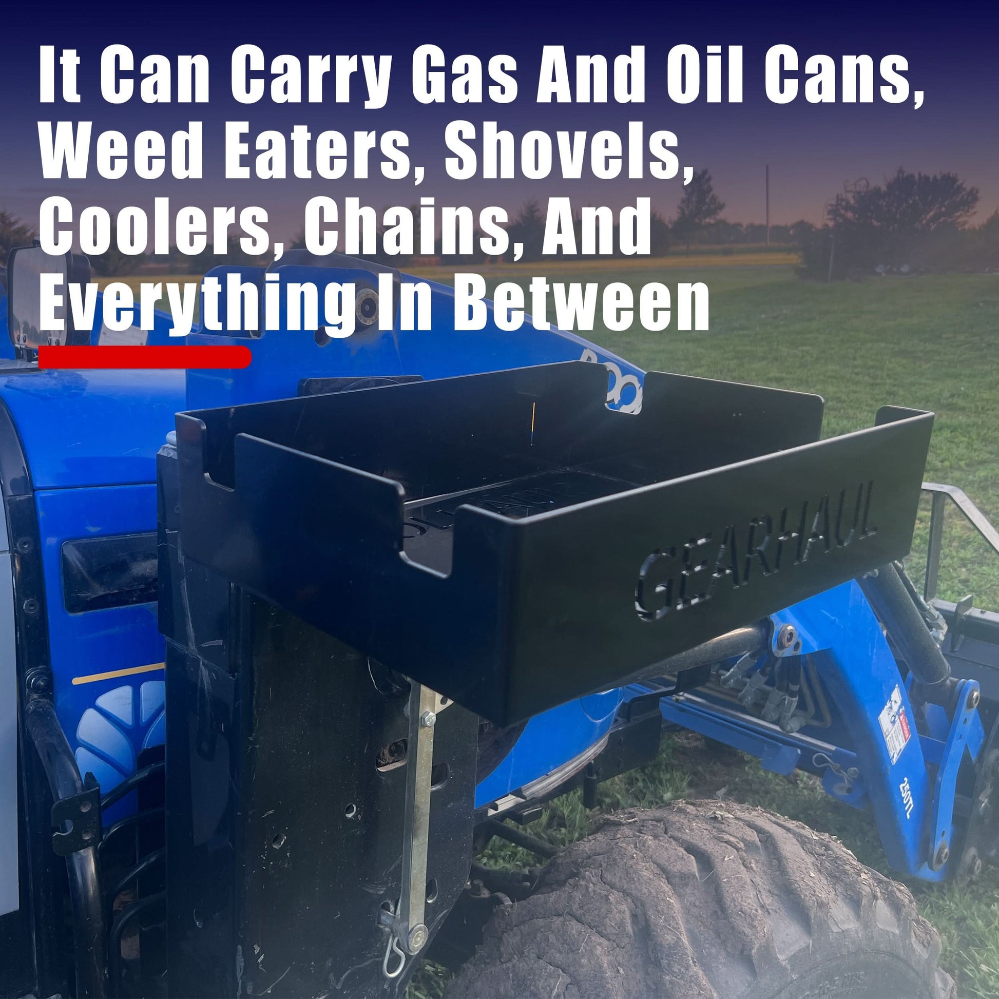 ToolHaul Fixed Mount for Tractors - GearHaul - THFXDTS