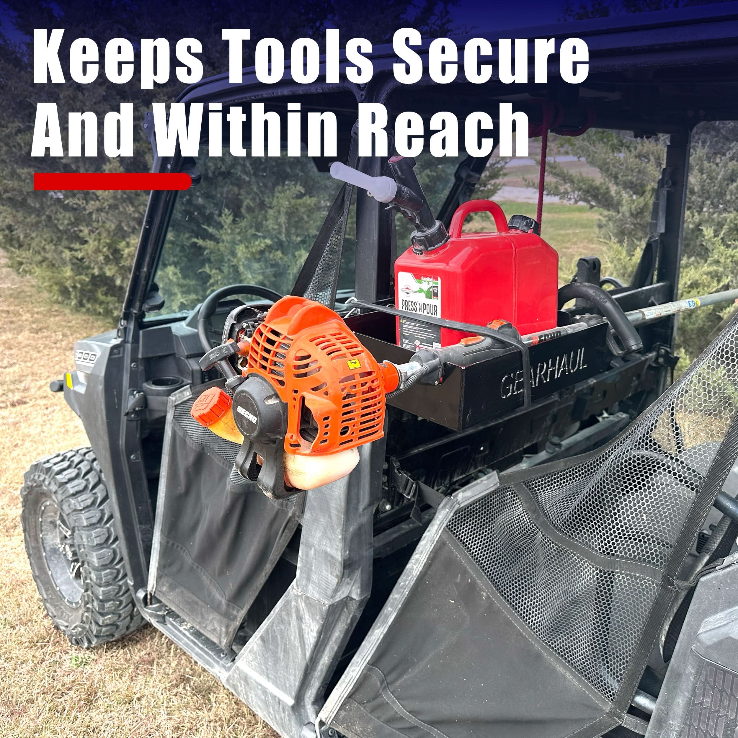 ToolHaul Fixed Mount for Tubing & ROPS - GearHaul - THFXDRP