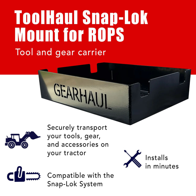 ToolHaul Snap-Lok Rotating Mount for Tubing & ROPS Main Image