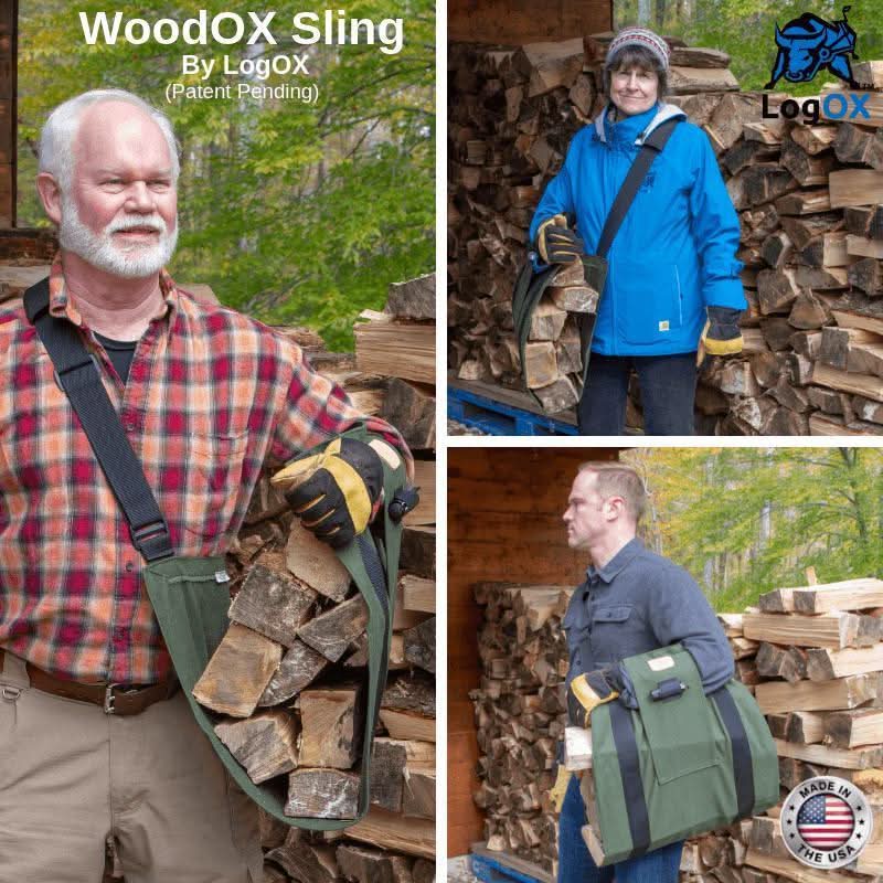 Wood carrier sling outlet