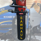 SawHaul Universal Chainsaw Carrier FIXED MOUNT for TRACTOR LOADER ARMS